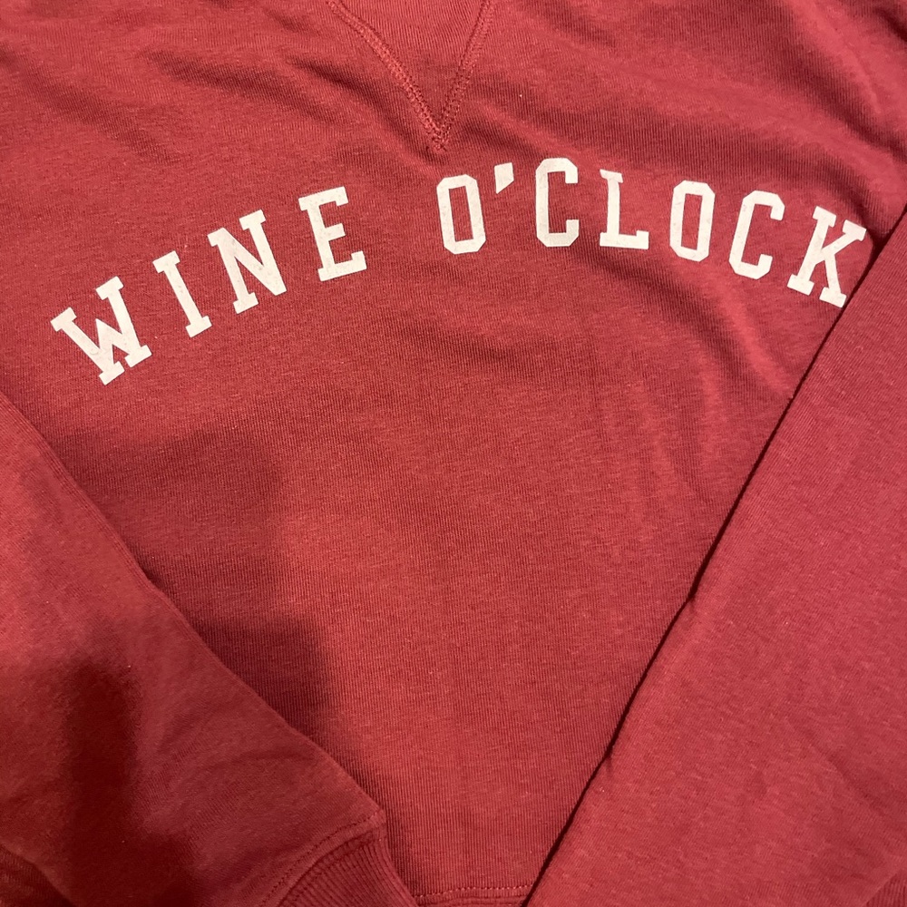 Cropped sweatshirt so soft!